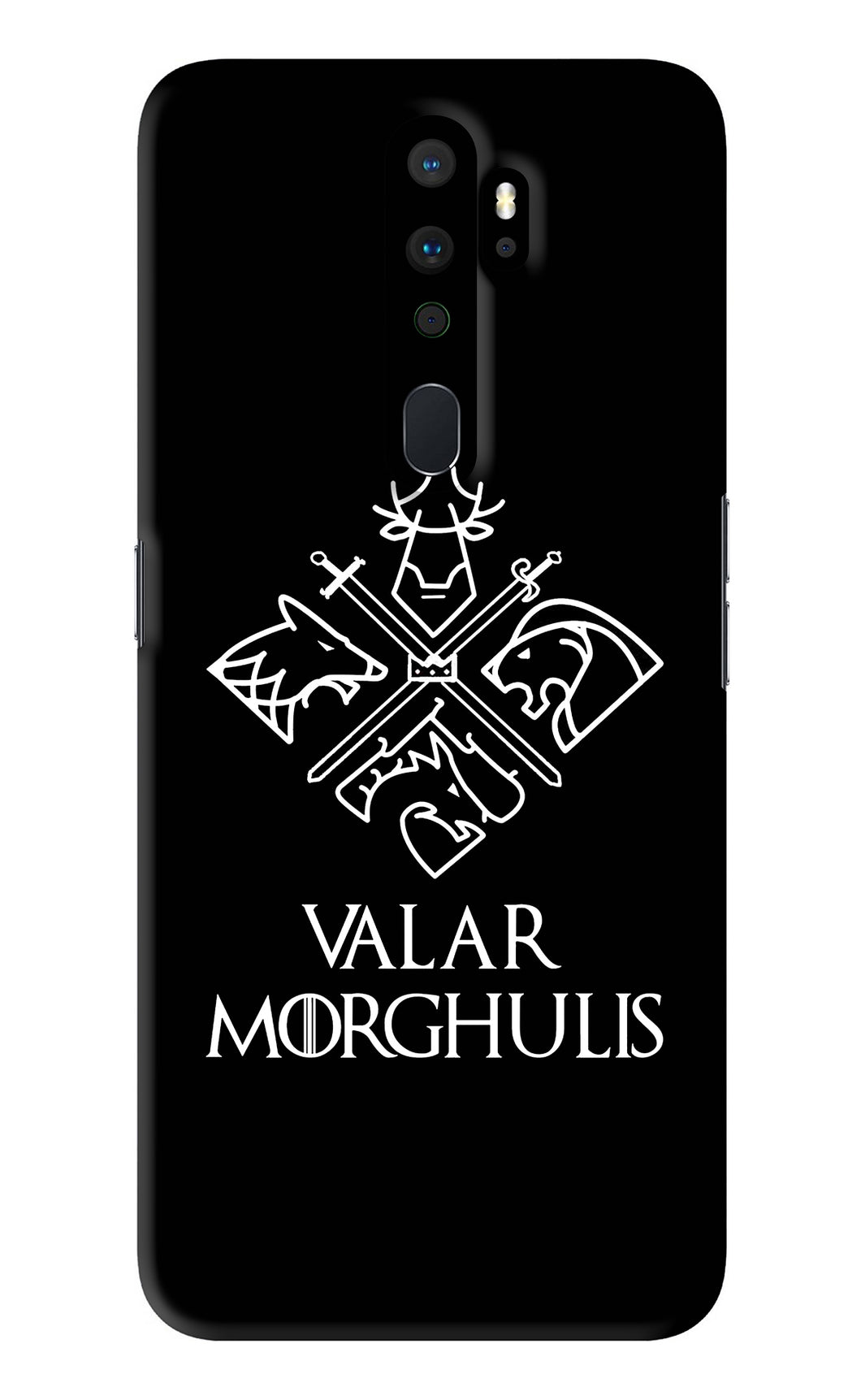 Valar Morghulis | Game Of Thrones Oppo A9 2020 Back Skin Wrap