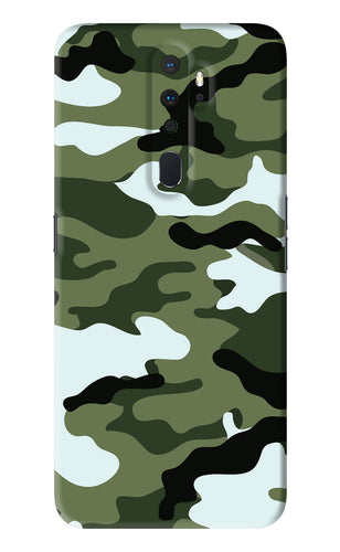 Camouflage 1 Oppo A9 2020 Back Skin Wrap