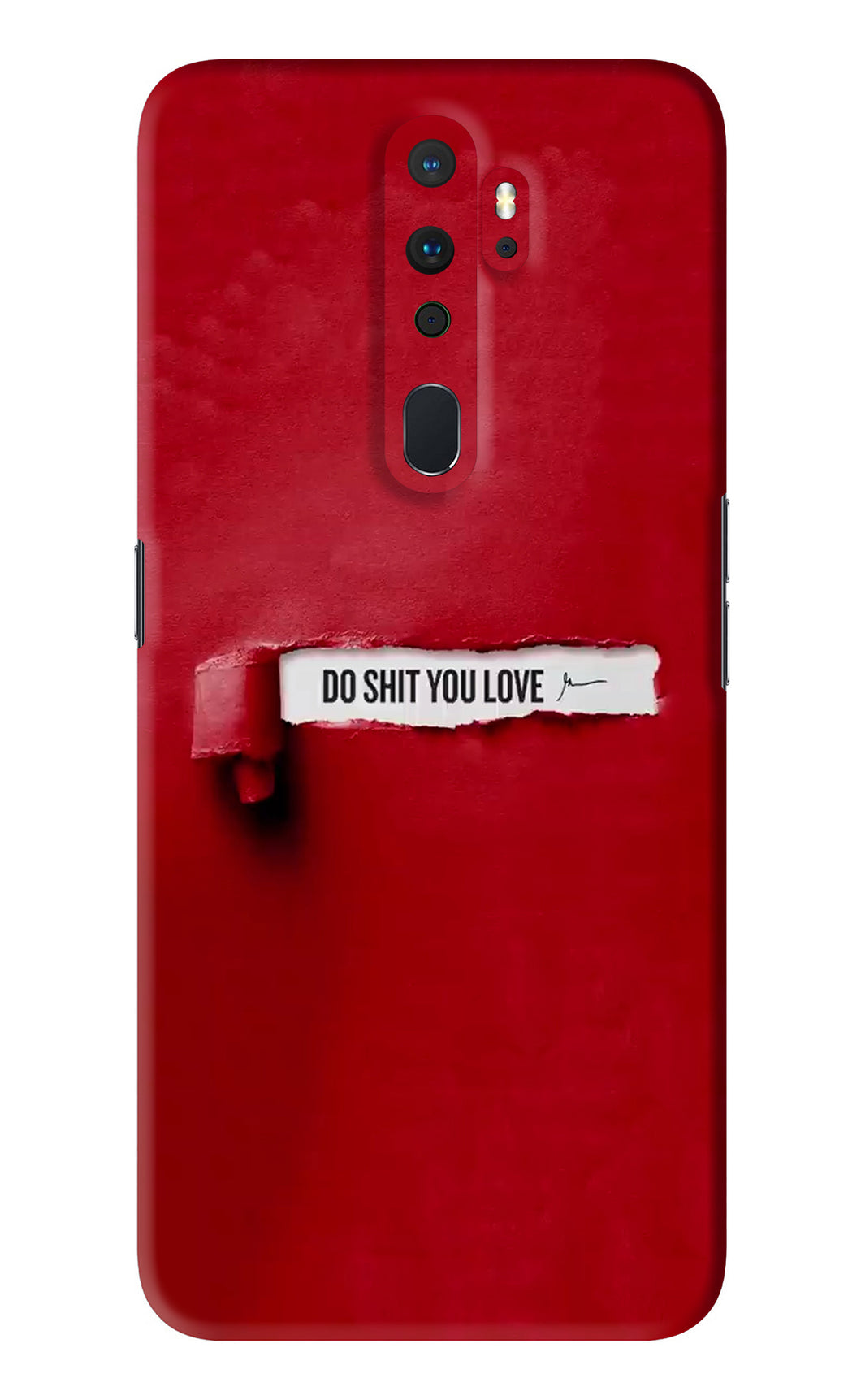 Do Shit You Love Oppo A9 2020 Back Skin Wrap