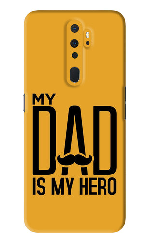 My Dad Is My Hero Oppo A9 2020 Back Skin Wrap