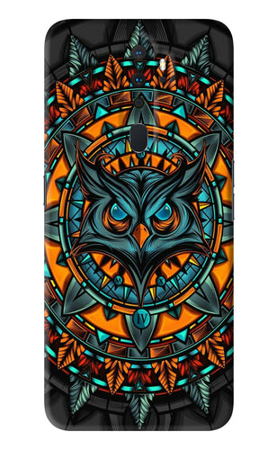 Angry Owl Art Oppo A9 2020 Back Skin Wrap