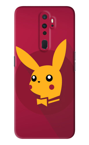 Pikachu Oppo A9 2020 Back Skin Wrap
