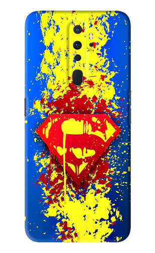 Superman logo Oppo A9 2020 Back Skin Wrap