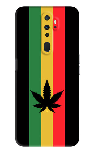 Weed Flag Oppo A9 2020 Back Skin Wrap