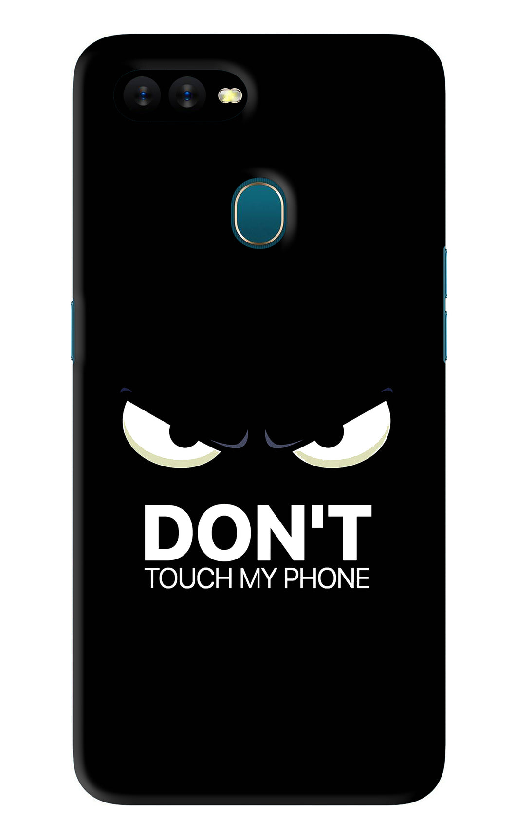 Don'T Touch My Phone Oppo A12 Back Skin Wrap