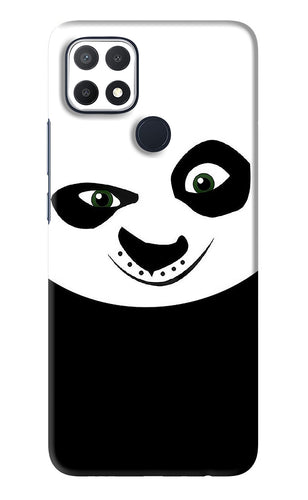 Panda Oppo A15s Back Skin Wrap