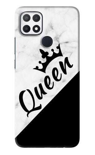 Queen Oppo A15s Back Skin Wrap