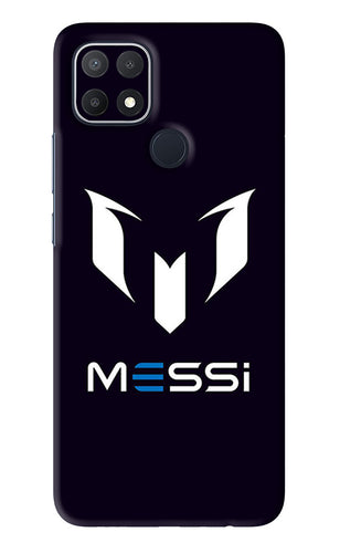 Messi Logo Oppo A15s Back Skin Wrap
