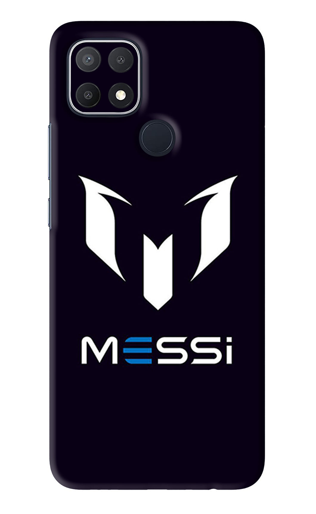 Messi Logo Oppo A15s Back Skin Wrap