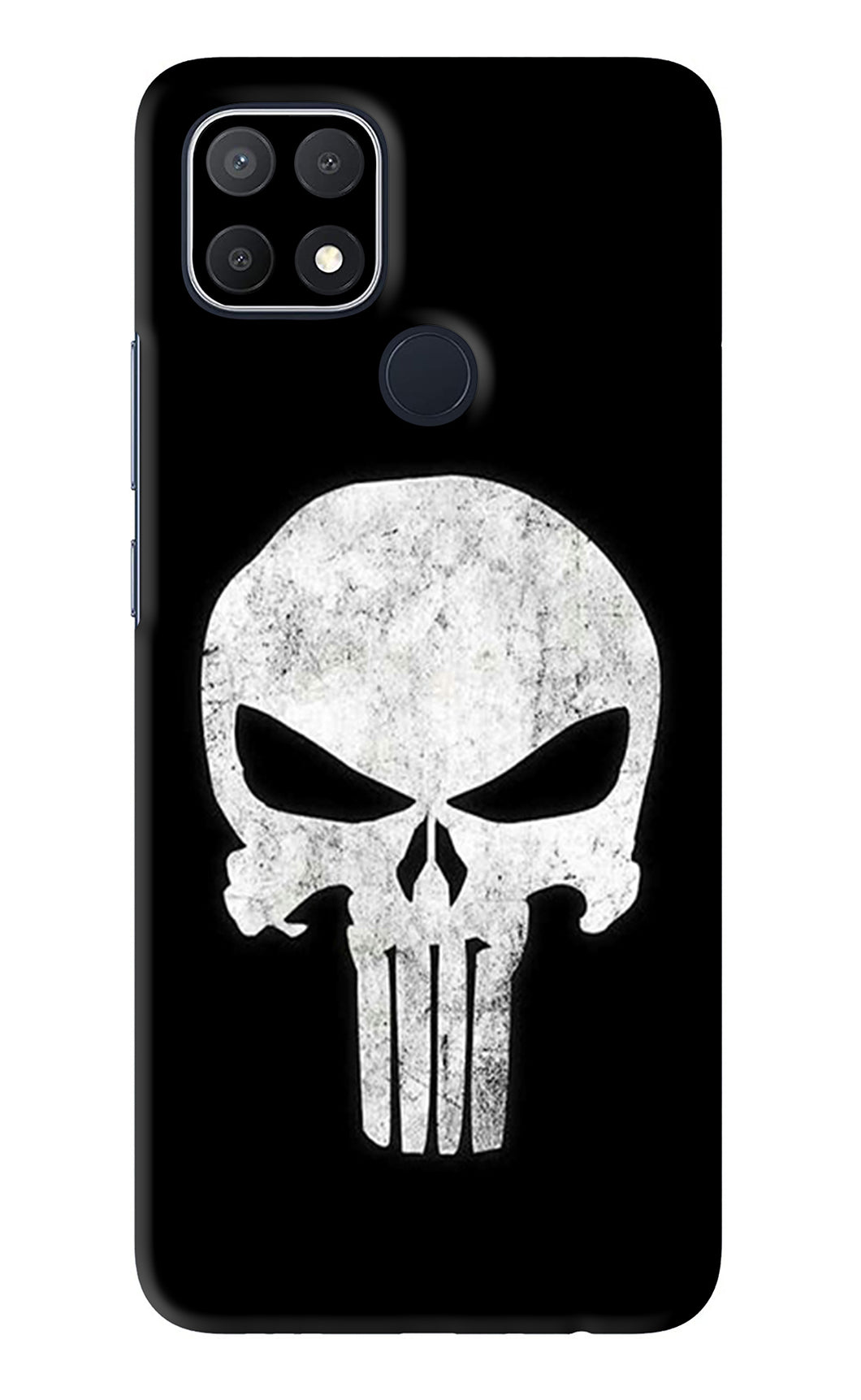 Punisher Skull Oppo A15s Back Skin Wrap