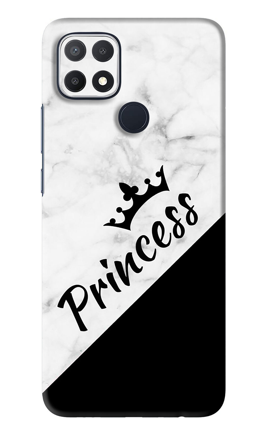 Princess Oppo A15s Back Skin Wrap