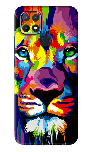 Lion Oppo A15s Back Skin Wrap
