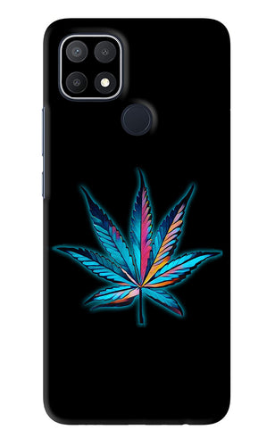 Weed Oppo A15s Back Skin Wrap