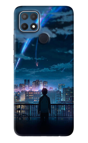 Anime Oppo A15s Back Skin Wrap