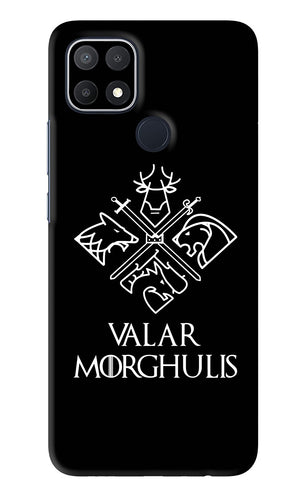 Valar Morghulis | Game Of Thrones Oppo A15s Back Skin Wrap