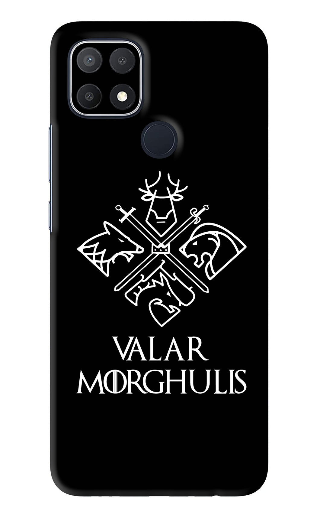 Valar Morghulis | Game Of Thrones Oppo A15s Back Skin Wrap