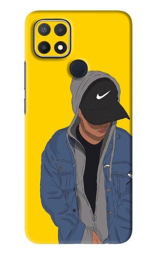 Nike Boy Oppo A15s Back Skin Wrap