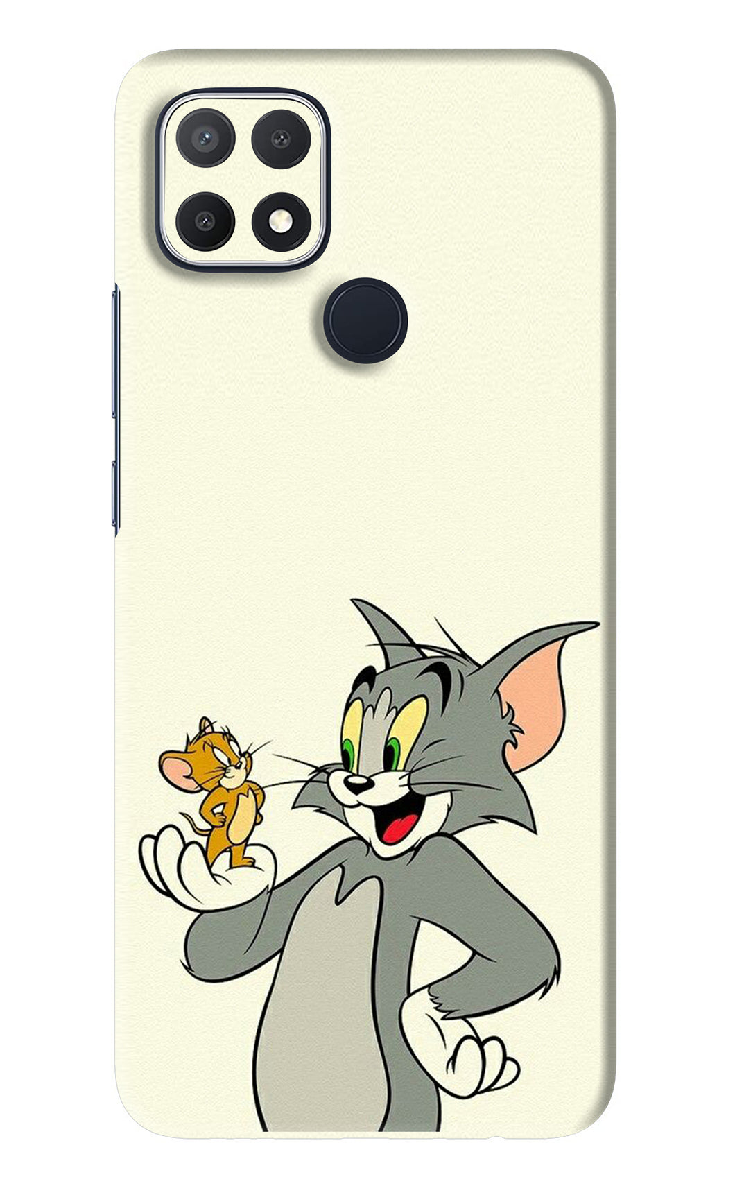 Tom & Jerry Oppo A15s Back Skin Wrap