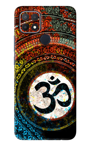Om Cultural Oppo A15s Back Skin Wrap