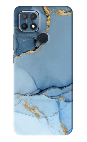 Blue Marble 1 Oppo A15s Back Skin Wrap