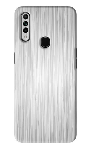 Wooden Grey Texture Oppo A31 Back Skin Wrap