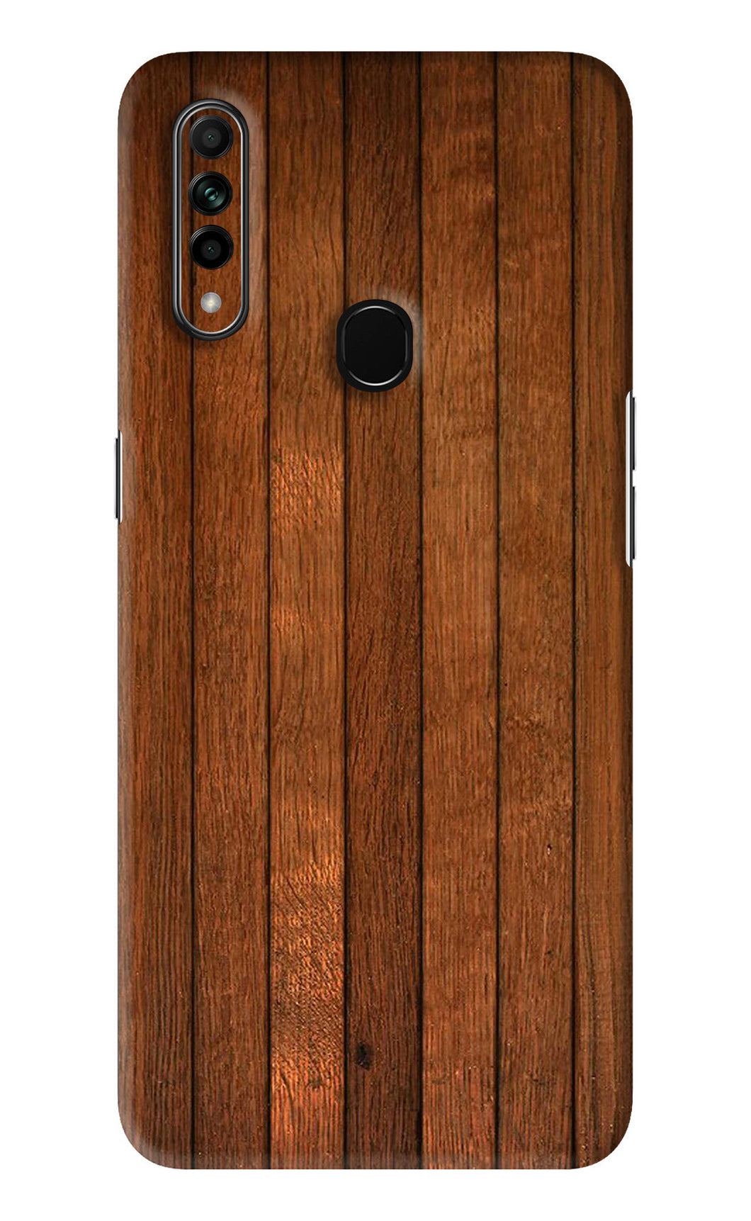 Wooden Artwork Bands Oppo A31 Back Skin Wrap