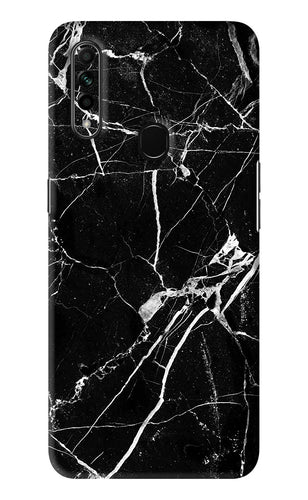Black Marble Texture 2 Oppo A31 Back Skin Wrap