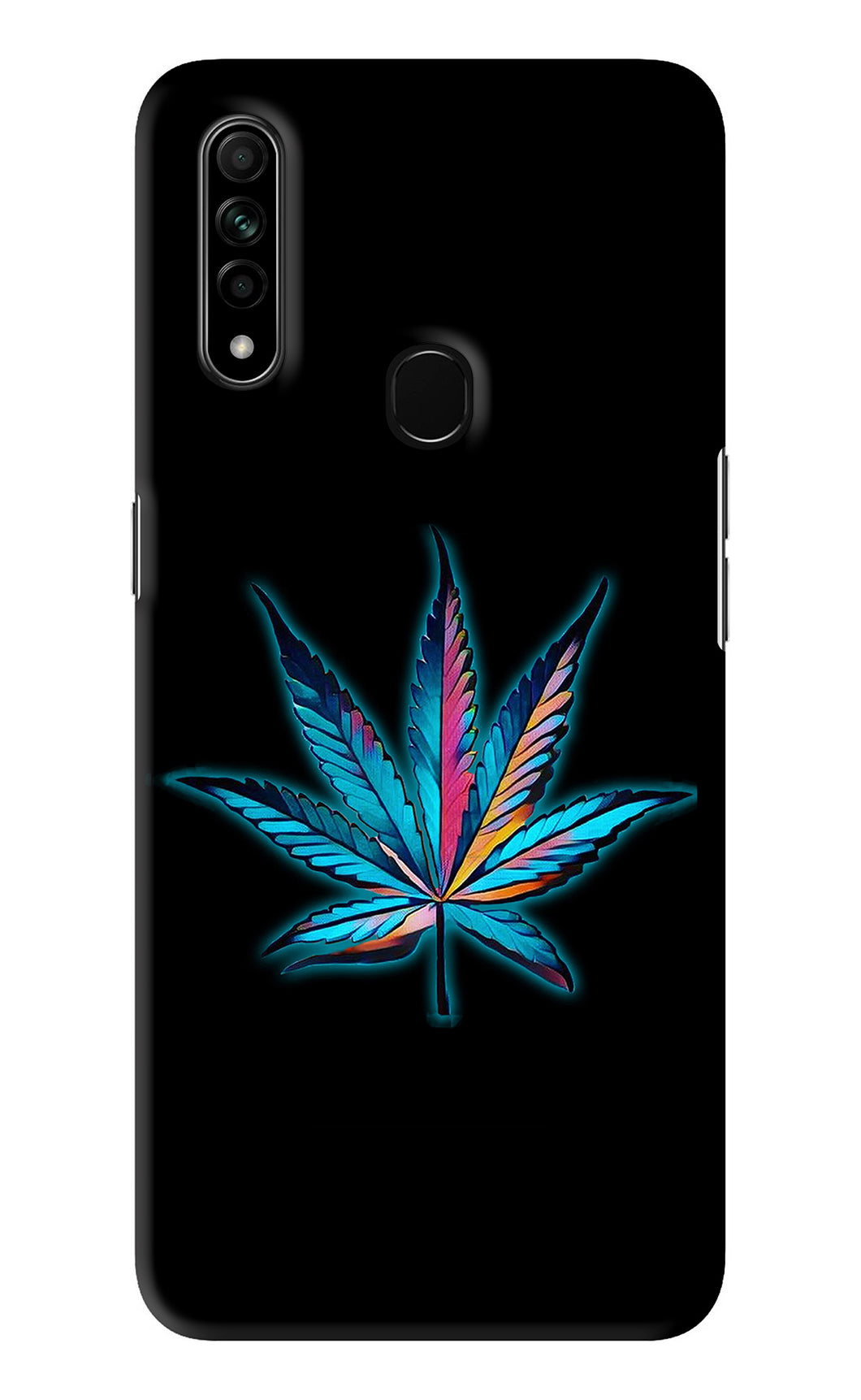 Weed Oppo A31 Back Skin Wrap