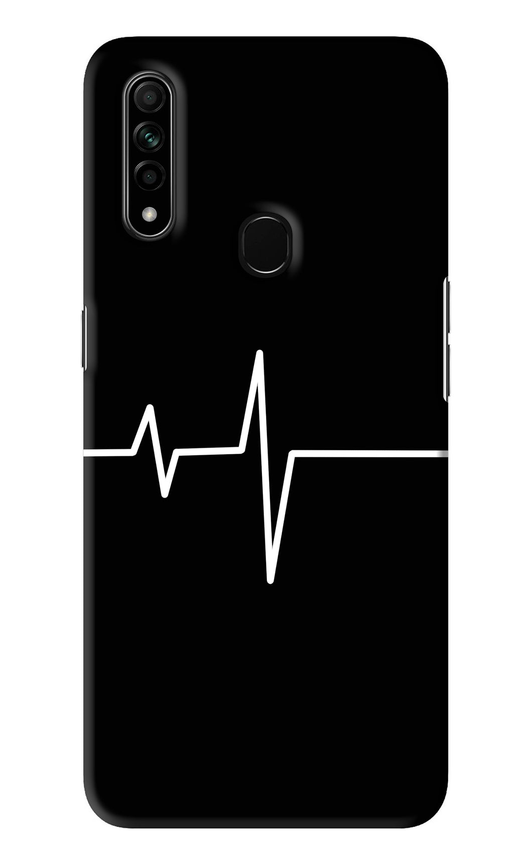 Heart Beats Oppo A31 Back Skin Wrap