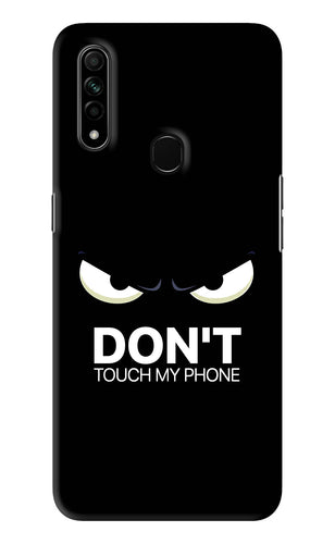 Don'T Touch My Phone Oppo A31 Back Skin Wrap
