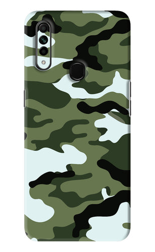 Camouflage 1 Oppo A31 Back Skin Wrap