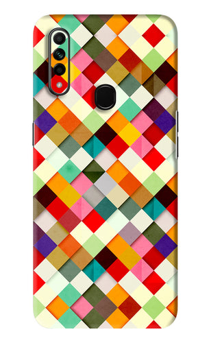 Geometric Abstract Colorful Oppo A31 Back Skin Wrap