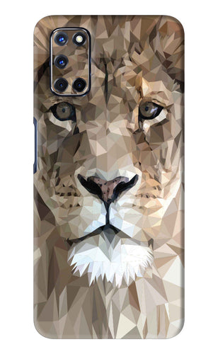 Lion Art Oppo A52 Back Skin Wrap