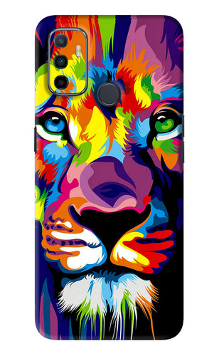 Lion Oppo A53 Back Skin Wrap