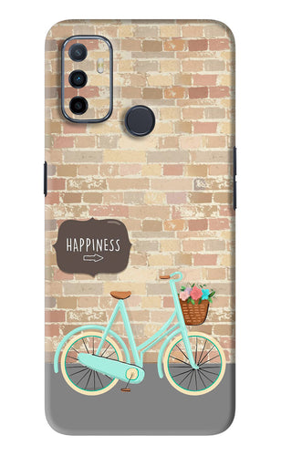 Happiness Artwork Oppo A53 Back Skin Wrap