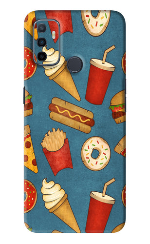 Foodie Oppo A53 Back Skin Wrap