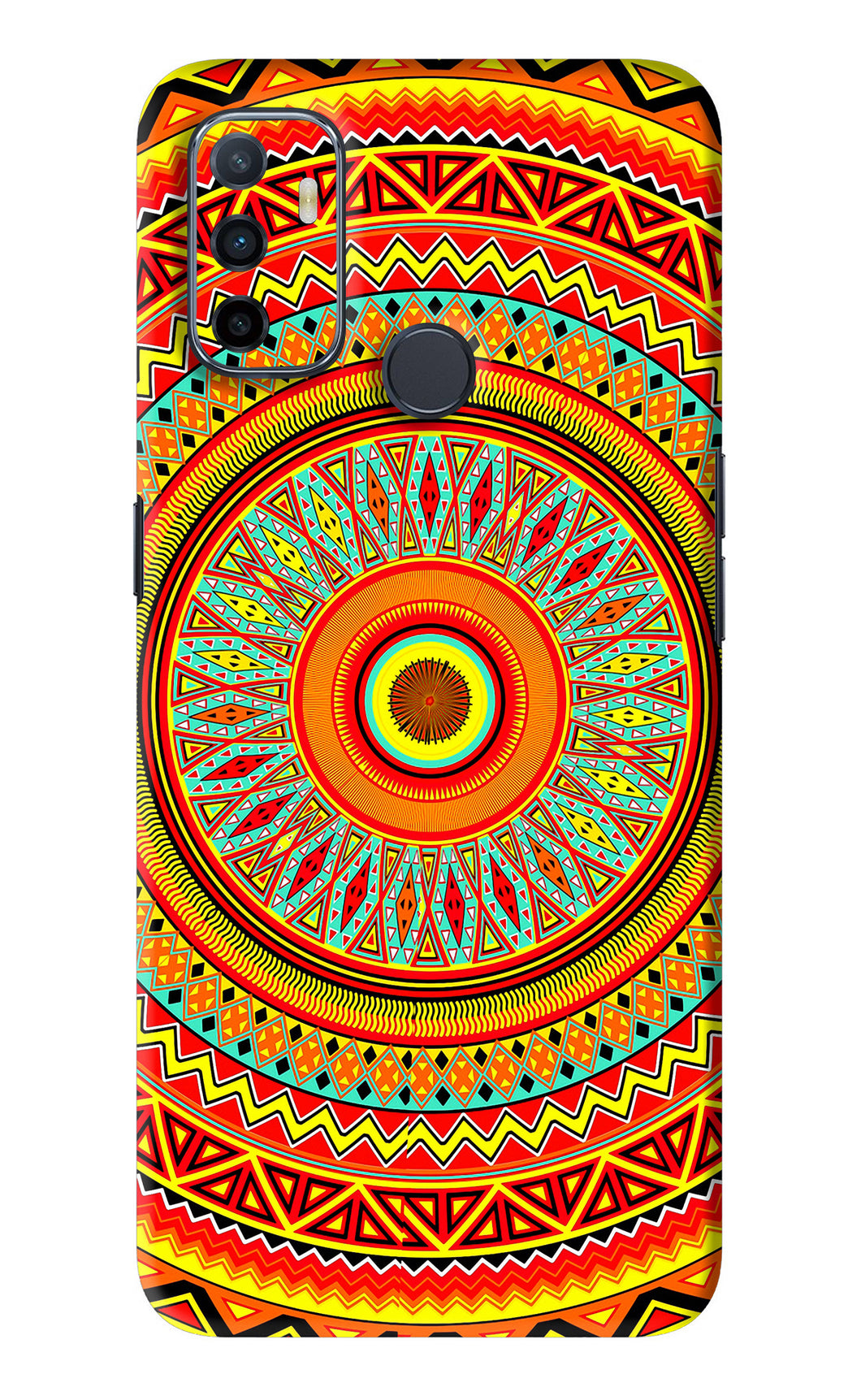 Mandala Pattern Oppo A53 Back Skin Wrap