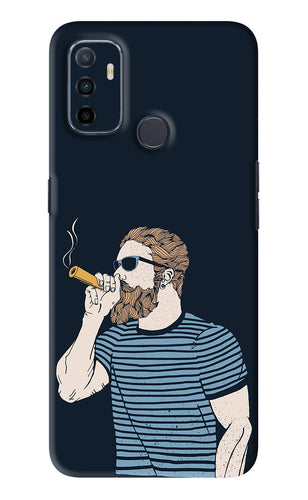 Smoking Oppo A53 Back Skin Wrap