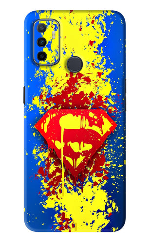 Superman logo Oppo A53 Back Skin Wrap