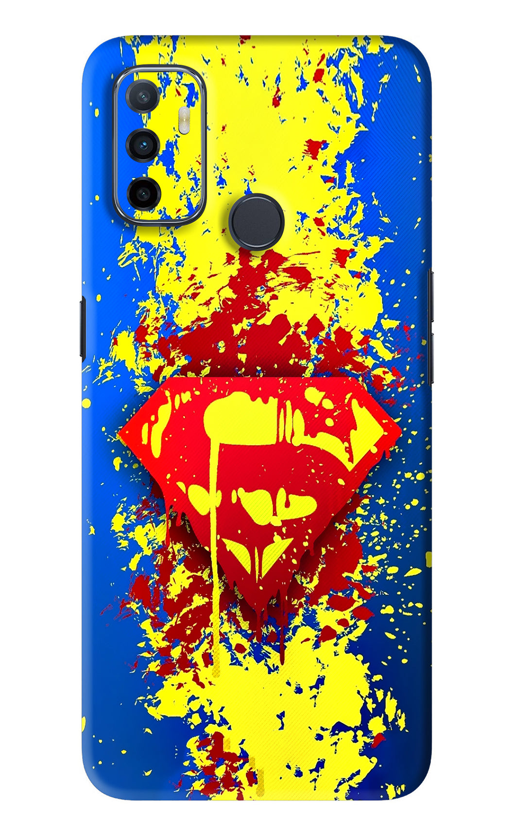 Superman logo Oppo A53 Back Skin Wrap