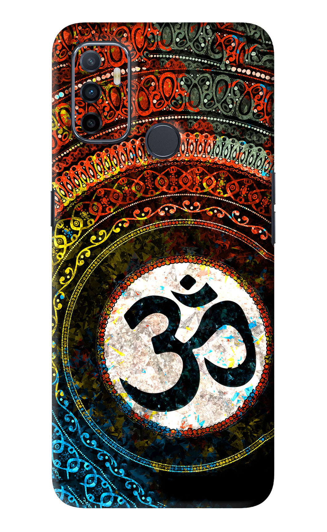 Om Cultural Oppo A53 Back Skin Wrap
