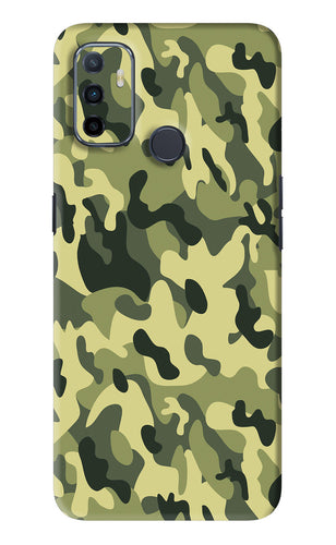 Camouflage Oppo A53 Back Skin Wrap