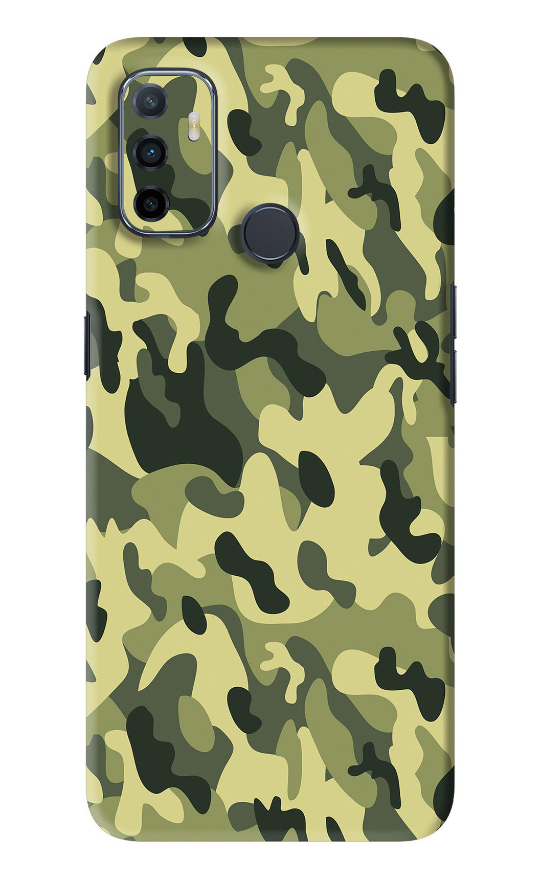 Camouflage Oppo A53 Back Skin Wrap