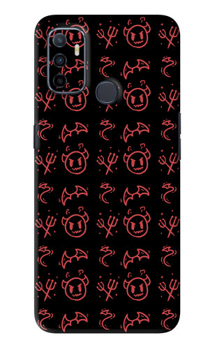 Devil Oppo A53 Back Skin Wrap