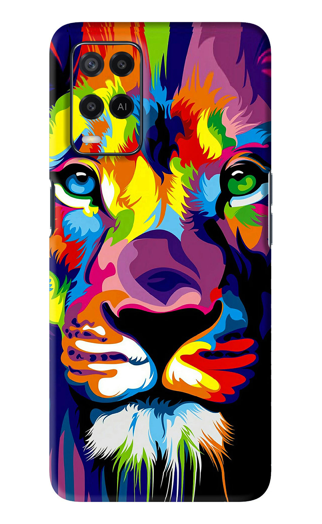 Lion Oppo A54 Back Skin Wrap
