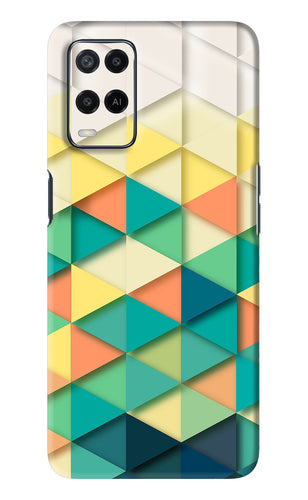 Abstract 1 Oppo A54 Back Skin Wrap