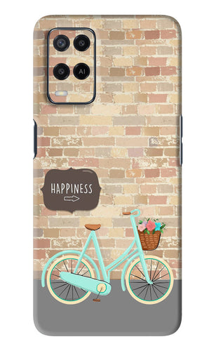 Happiness Artwork Oppo A54 Back Skin Wrap