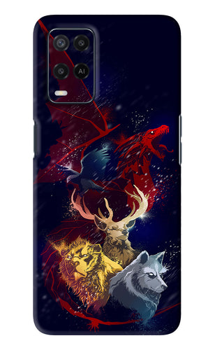 Game Of Thrones Oppo A54 Back Skin Wrap