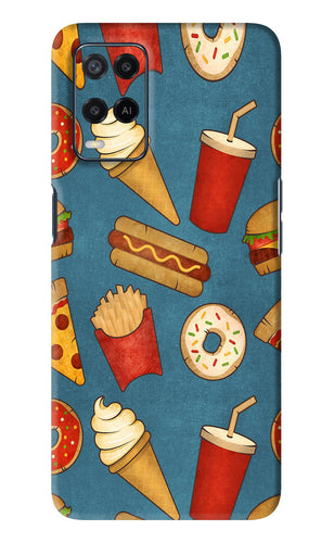 Foodie Oppo A54 Back Skin Wrap