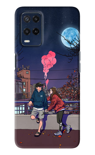 Chilling Couple Oppo A54 Back Skin Wrap
